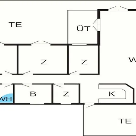 Σπίτι διακοπών 8 Person In Idestrup Bøtø By